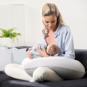 Housse coussin de grossesse doomoo grey