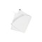 Cape de bain et anneau dentition, white Blanc