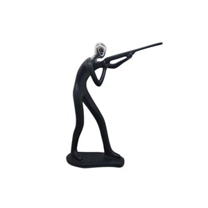 Statuette chasseur ou tireur initial