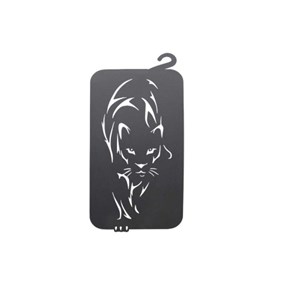 Décoration murale métal panthère  beaux