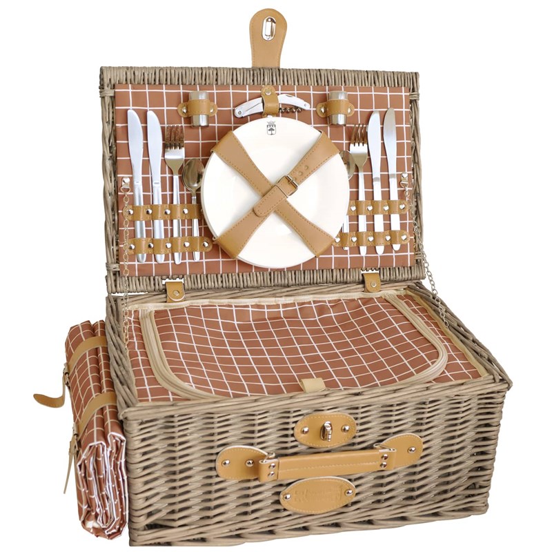Les Jardins de la Comtesse - Panier pique-nique monceau - 4 personnes