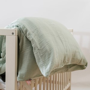 Housse de couette en coton bio vert