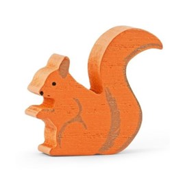 Figurine en bois fsc ecureuil
