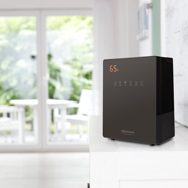 Medisana - Humidificateur ultrasons hygromètre