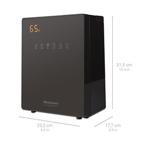 Humidificateur ultrasons hygromètre