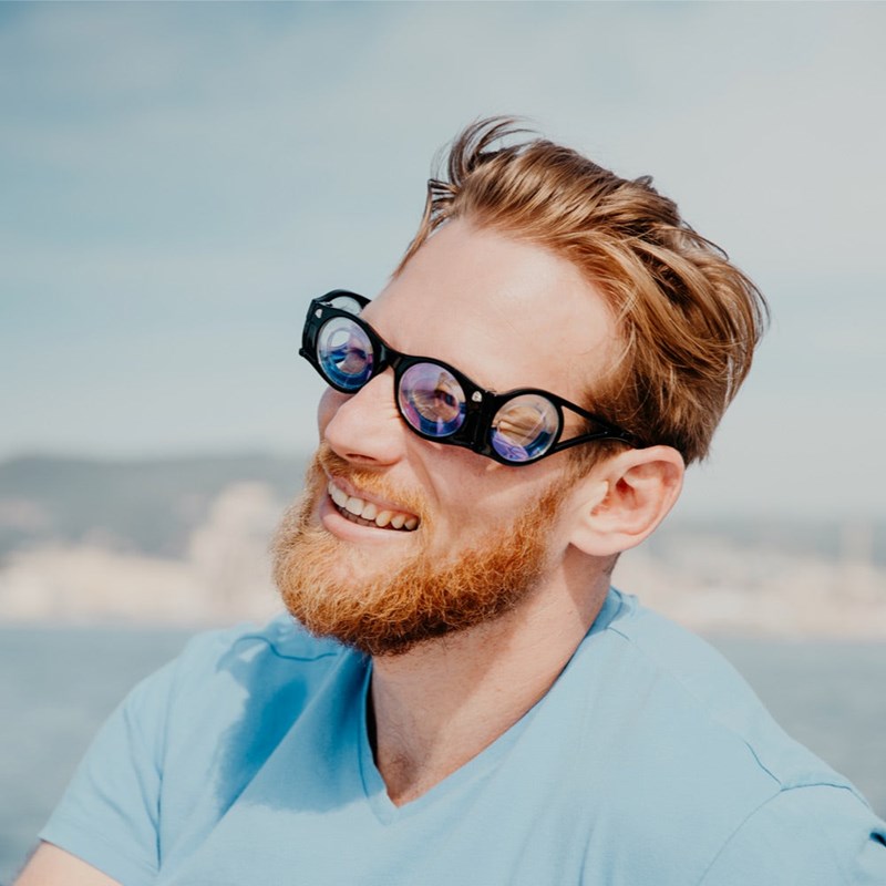 Boarding Glasses - Lunettes mal des transports noires