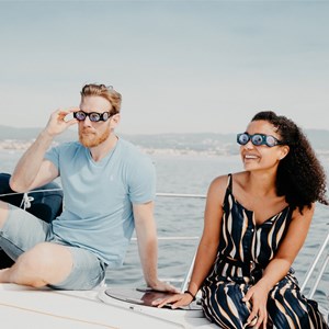 Lunettes mal des transports noires