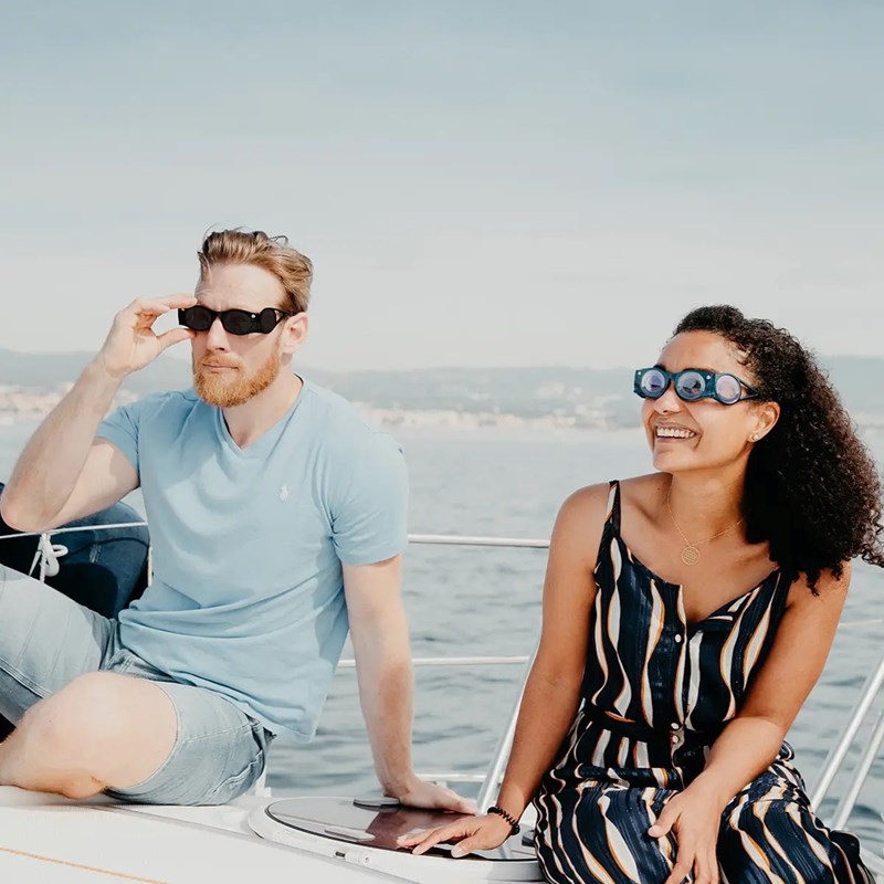 Boarding Glasses - Lunettes mal des transports polarisées