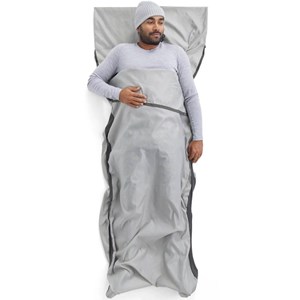 Drap de couchage sea to summit silk ble