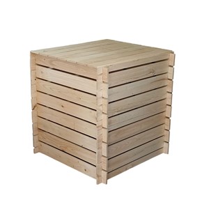 Composteur maguy 340 l châtaignier