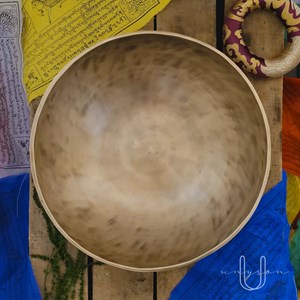 Bol tibétain chantant pleine lune ø28cm