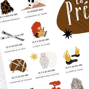 Affiche la préhistoire
