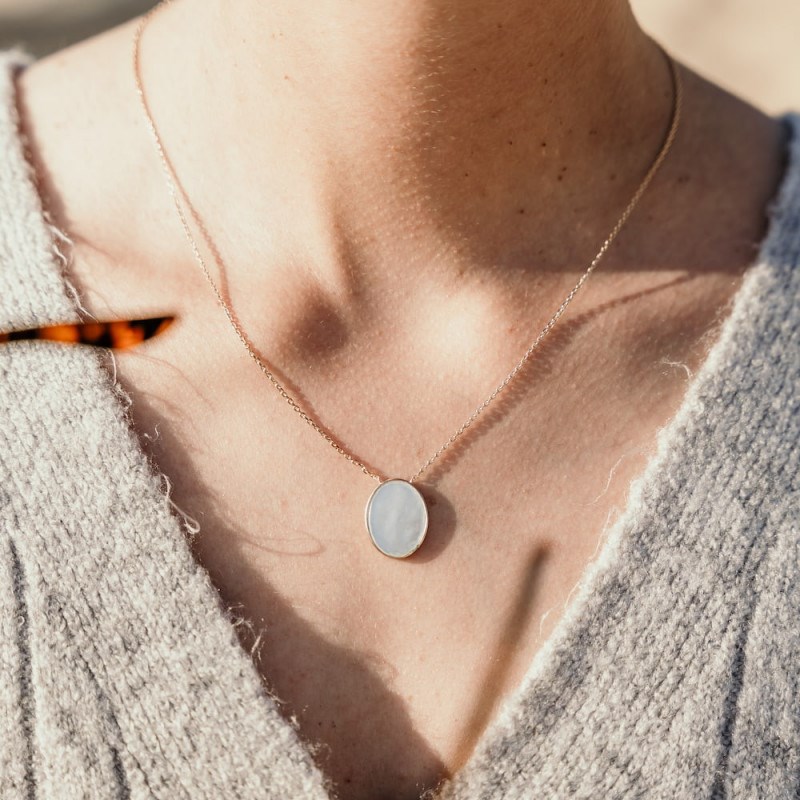 Nerina Bijoux - Bague chaine d'ancre argent