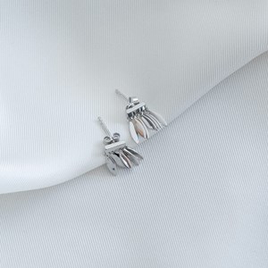 Petites boucles d'oreilles argent