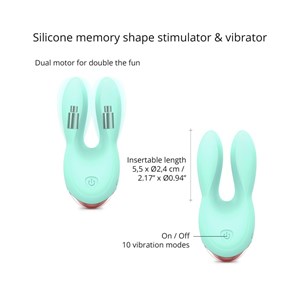 Stimulateur clitoridien - hear me Vert