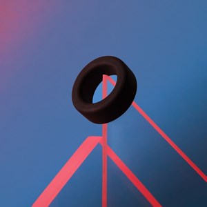 Anneau pénien - cool ring Noir
