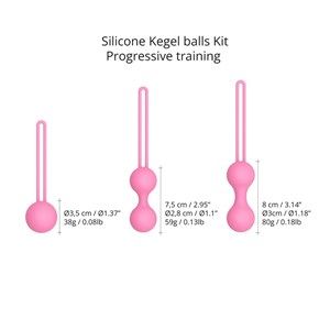 Coffret boules de geisha - perfit'kit Rose