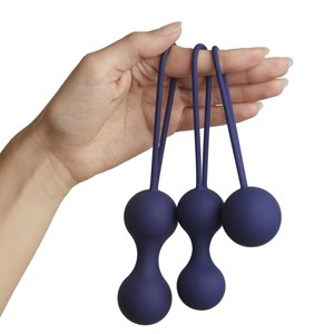 Coffret boules de geisha - perfit'kit Bleu foncé
