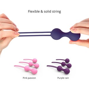 Coffret boules de geisha - perfit'kit Bleu foncé