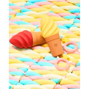 Stimulateur clitoridien - cand'ice Jaune