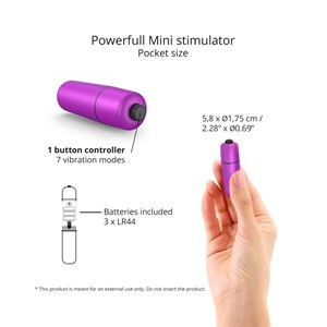 Mini stimulateur clitoridien - waouhhh Rose