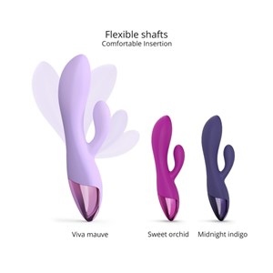 Sextoy double stimulation - funky bunny Violet