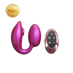 Oeuf vibrant télécommandé pour couple Rose
