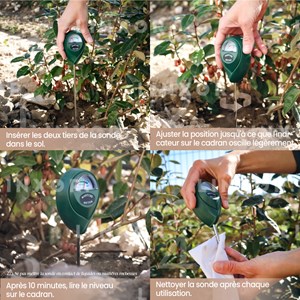Testeur d'humidité de sol