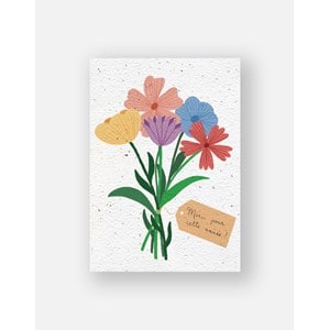 Carte à planter - merci pour cette année