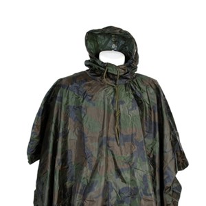 Fostex poncho lourd woodland