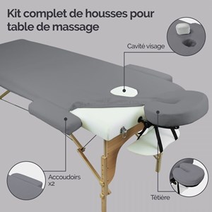 Housse pour table de massage