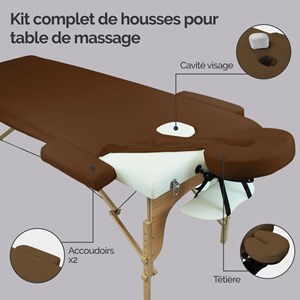 Housse pour table de massage