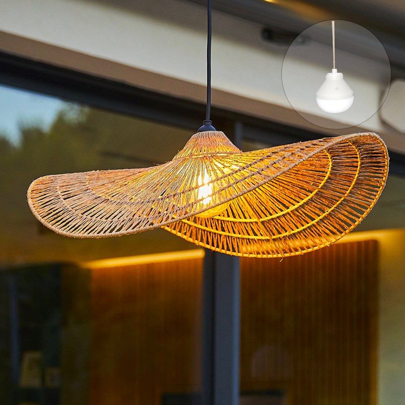 Suspension d'extérieur nomade bois marbella