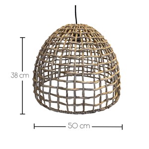 Suspension solaire beige amadeo
