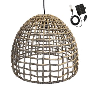 Suspension solaire beige amadeo