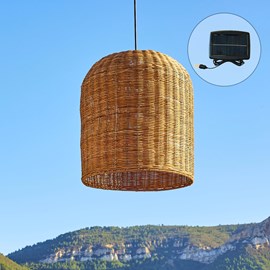 Suspension solaire bohème beige giacomo