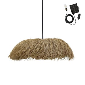 Suspension solaire beige havana