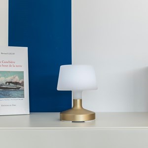 Lampe de table touch led doré helen