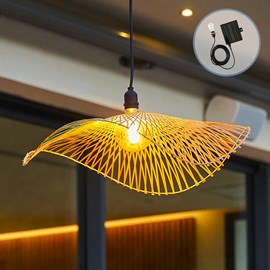 Suspension solaire beige laia