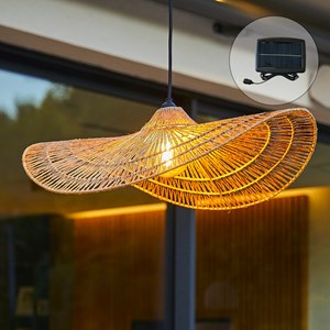 Suspension solaire bohème beige marbella