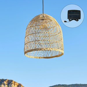 Suspension solaire bohème beige paulo