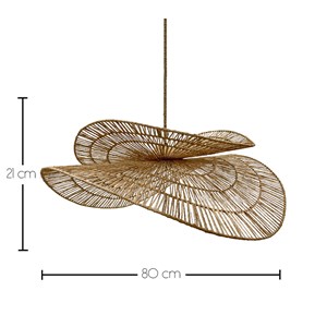 Suspension solaire beige solara