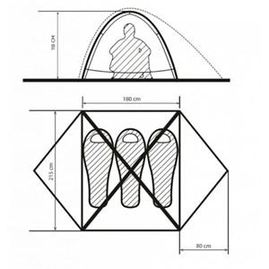Turbat borzhava 3 alu-tente légère - 3