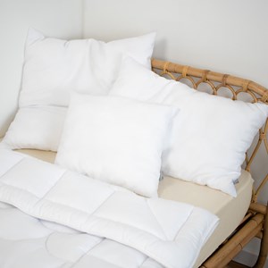 Oreiller satin de coton moelleux france