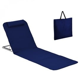 Tapis de plage - bleu marine