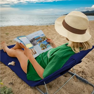 Tapis de plage - bleu marine