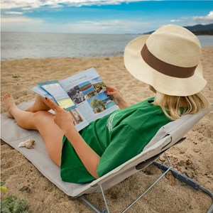 Tapis de plage - gris