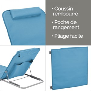 Tapis de plage - bleu