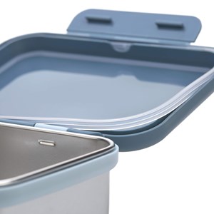 Boîte à goûter en inox tracteur