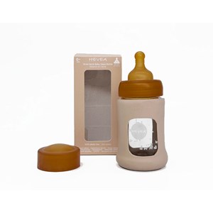 Biberon en verre avec housse de pro